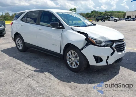 2021 Chevrolet Equinox Fwd Ls из США, поврежденный, VIN 2GNAXHEV7M6146385